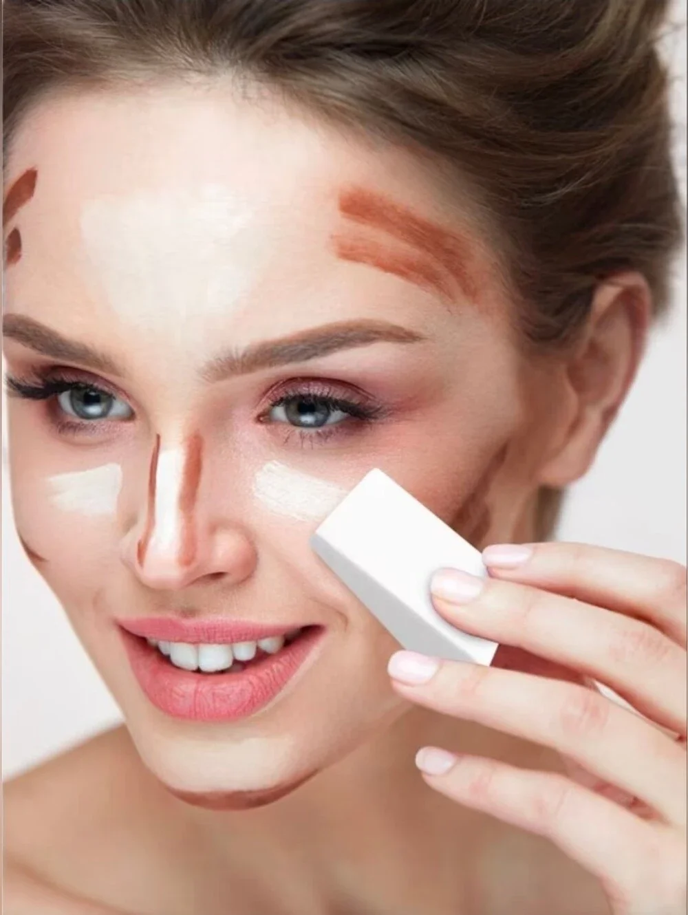 Edge White Makeup Wedge Applicator Sponges - 32 ct BNIB
